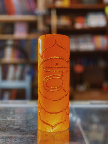 Second Chakra Candle