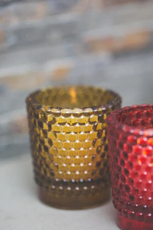 Heavy Duty Votive Glass (Textured)