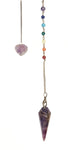 Premium Amethyst Chakra Pendulum