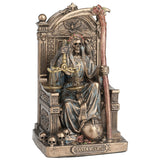Santa Muerte on Throne Statue (Mini)