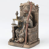 Santa Muerte on Throne Statue (Mini)