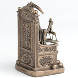 Santa Muerte on Throne Statue (Mini)