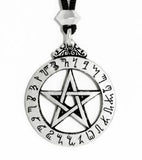 Witches' Runes Pentacle (Theban Pentacle) Talisman