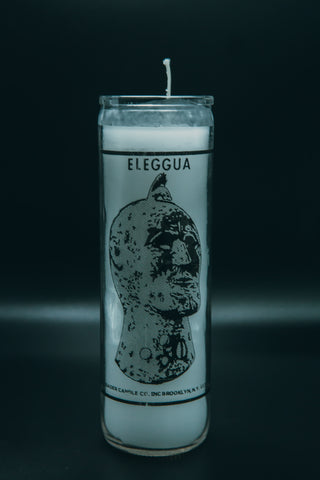 Ellegua (Picture Candle)