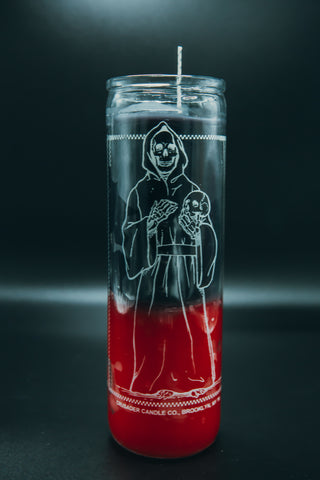 Santa Muerte (Picture Candle)