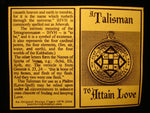 Talisman to Attain Love